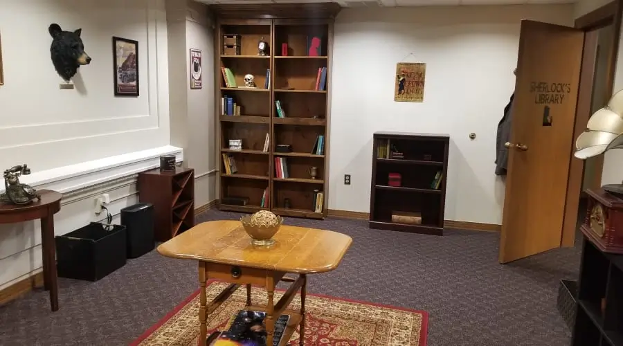 Sherlock's Study escape room